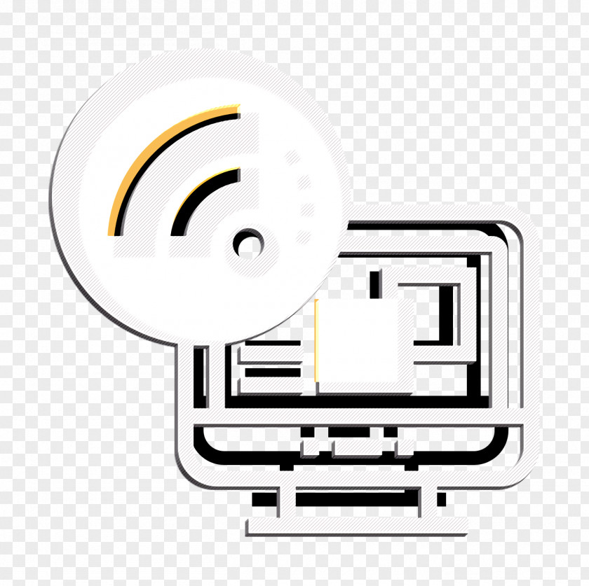 Wifi Icon Monitor Hotel Services PNG