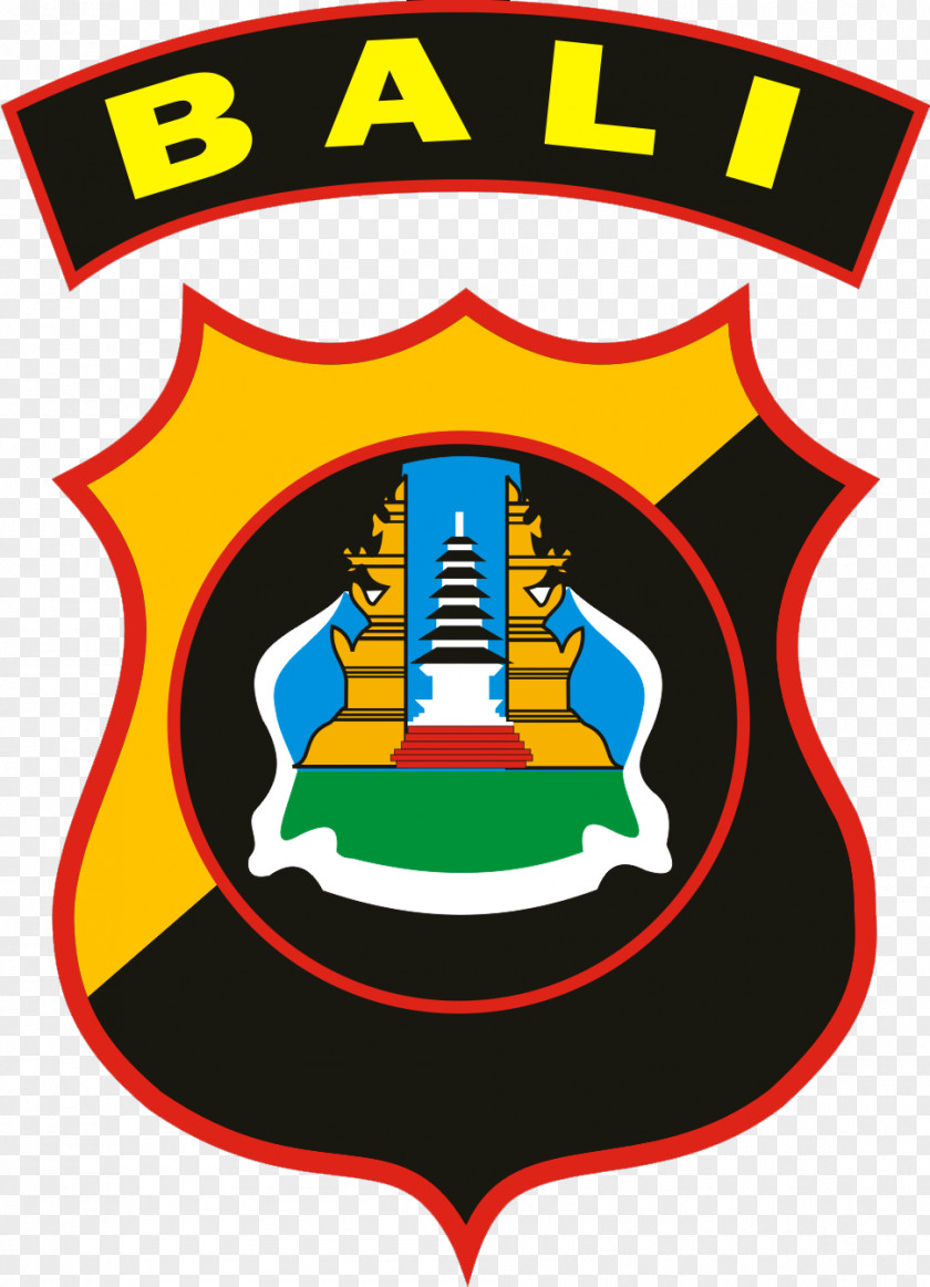 Kepolisian Daerah Bali North Sumatra Logo PNG