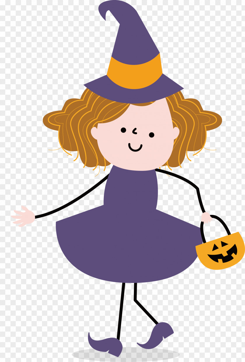 Lovely Little Witch Boszorkxe1ny Witchcraft Clip Art PNG
