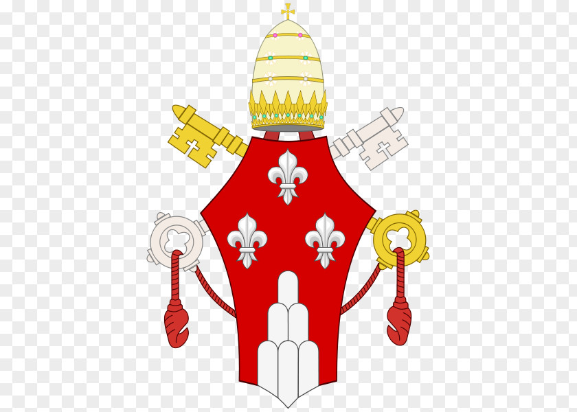 Red Pope Benedict Xvi Church Cartoon PNG