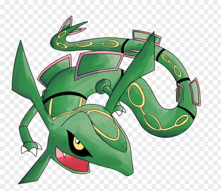 Shining Time Station Pokémon Emerald Rayquaza Character PNG