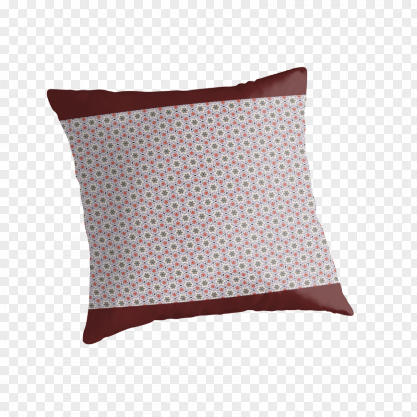 Throw Pillows Cushion Pillow Maroon Rectangle PNG