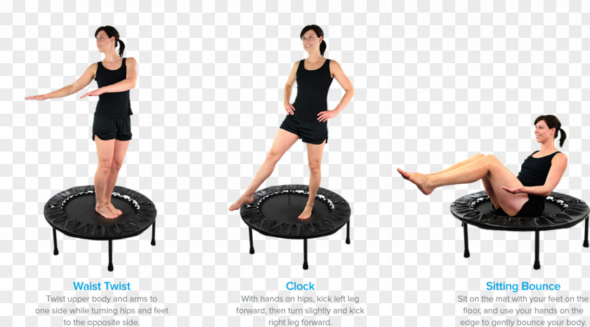 Empty Can Physical Fitness Trampoline Rebound Exercise Trampette PNG