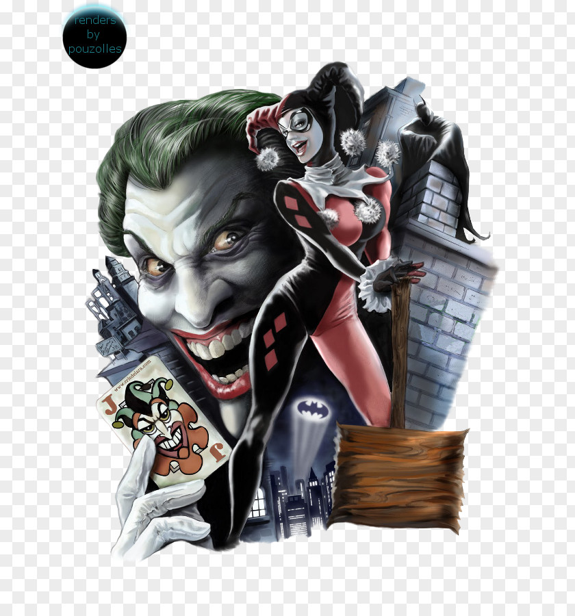 Harley Quinn Joker Batman Comics PNG