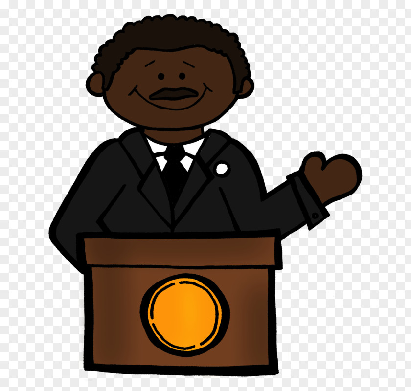 Martin Luther King Clip Art Jr. Day Openclipart I Have A Dream Free Content PNG