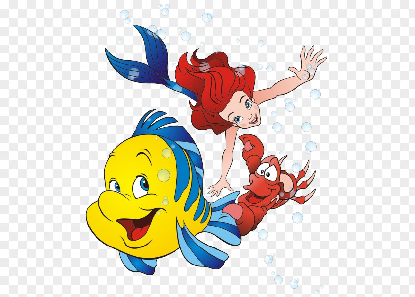 Mermaid Ariel Sebastian The Little Clip Art PNG