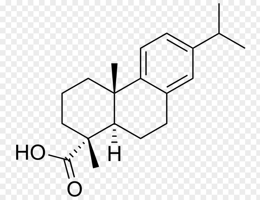 Resin Acid Levopimaric Abietic Chemistry PNG