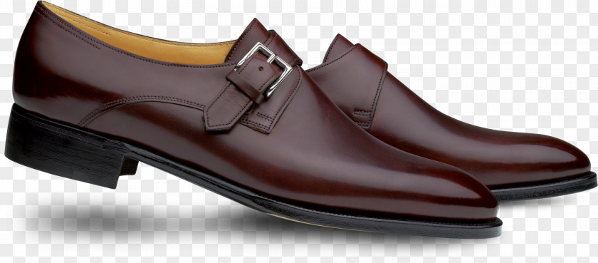 Slip-on Shoe Monk Oxford Strap PNG