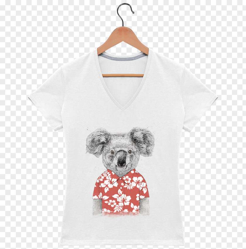 T-shirt Koala Bear Sleeve Bluza PNG