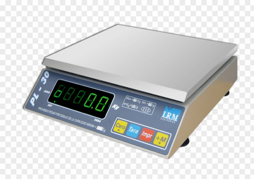 Balanza Measuring Scales Industry Armario Metálico LRM Electronica SRL Electronics PNG