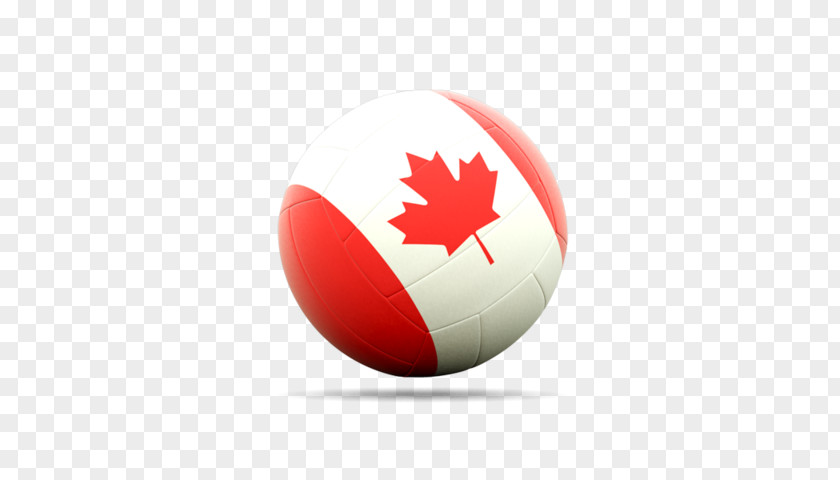 Canada Flag Of Volleyball PNG