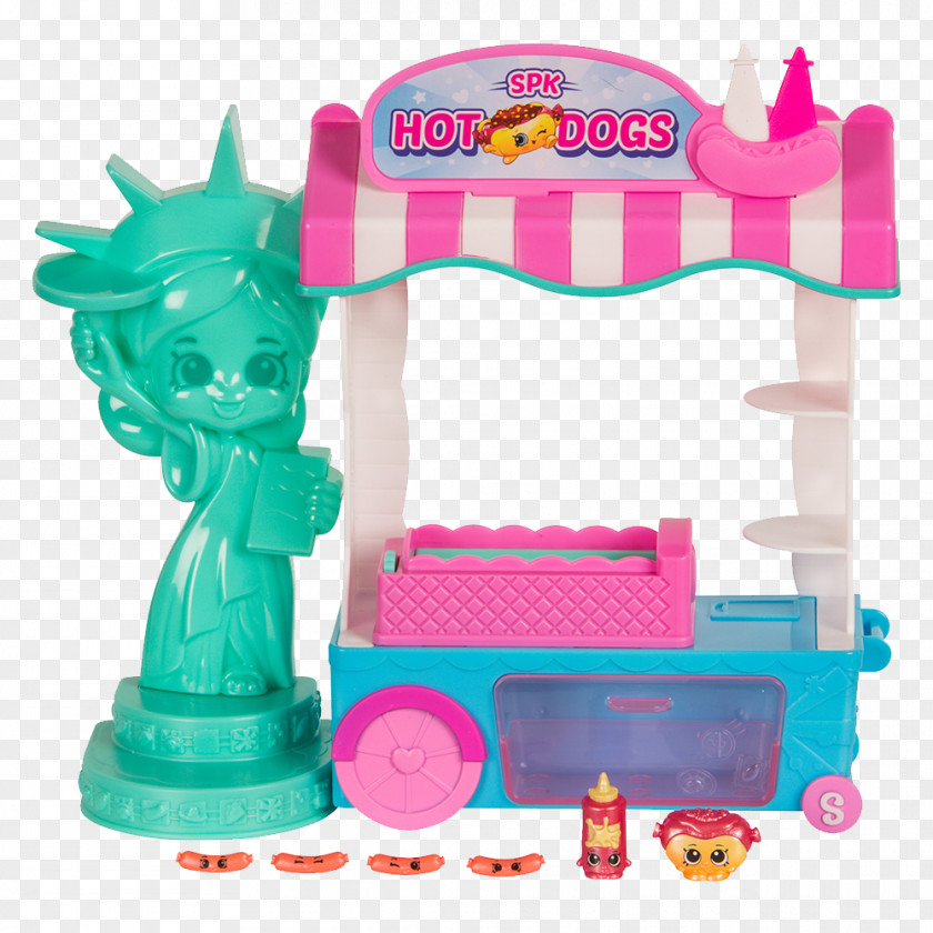 Hot Dog Stand New York City Shopkins Moose Toys PNG