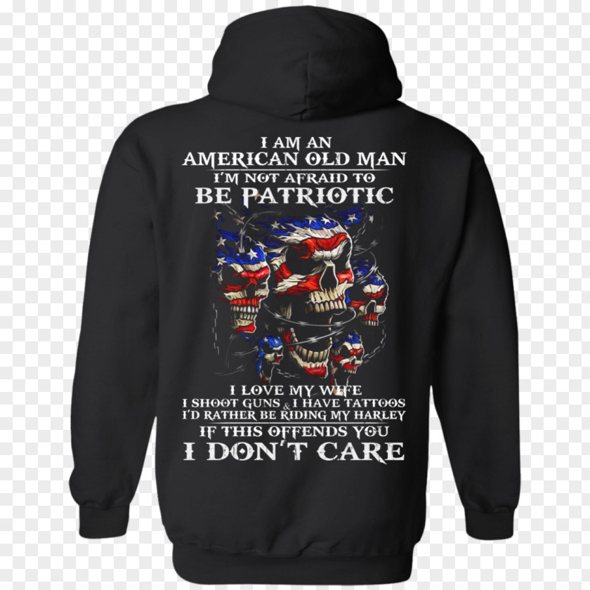 Old Husband And Wife T-shirt Hoodie United States Patriotism Sleeve PNG