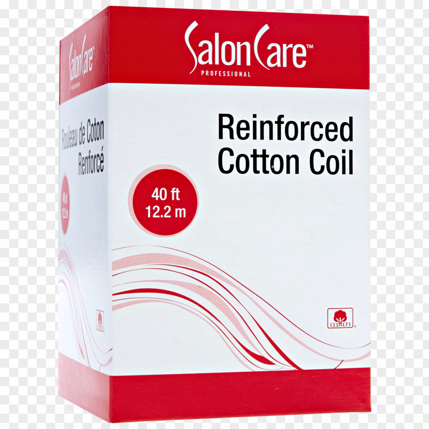 Reinforced Edging Salon Care Professional Coil Pure Cotton Beauty Parlour Brand PNG