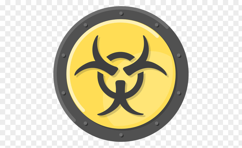 Biological Hazard Symbol Agent Sign PNG