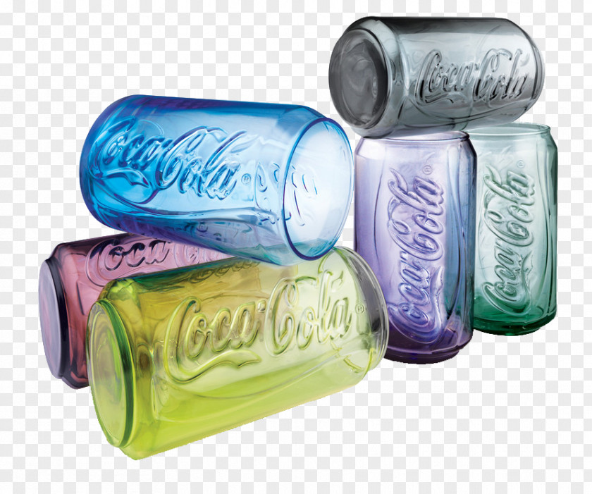 Color Coca-Cola Cup McDonald's #1 Store Museum Glass PNG