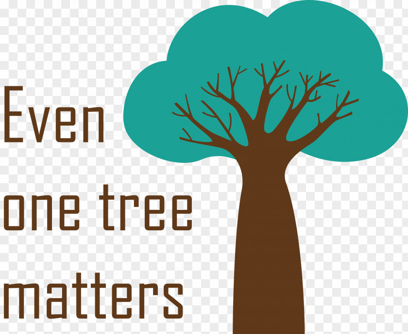 Even One Tree Matters Arbor Day PNG