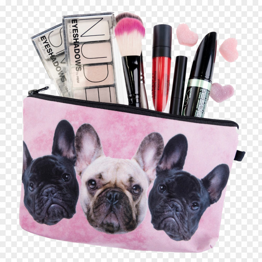 Makeup Pen French Bulldog Pug Cosmetics PNG