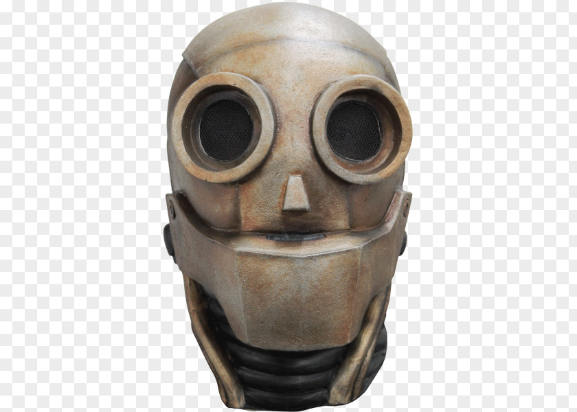 Mask Latex Halloween Costume Robot PNG