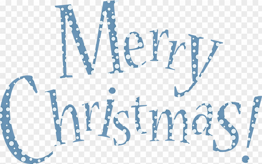 Merry Christmas Font PNG