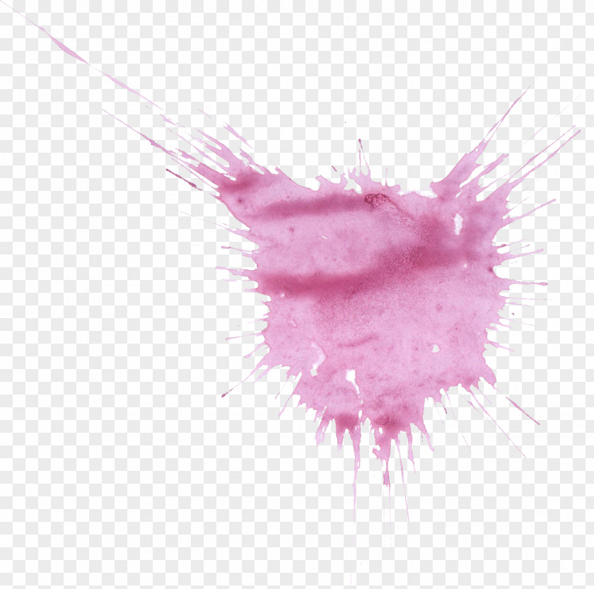 Purple Watercolor Painting Transparent Violet PNG