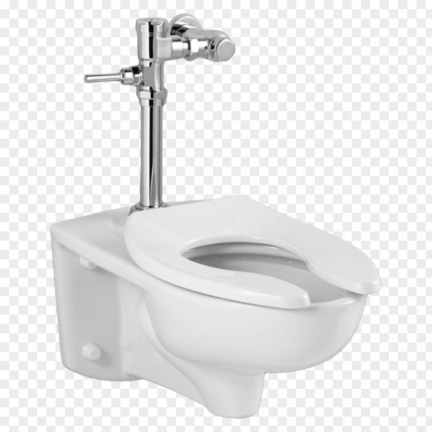 Urinal Flush Toilet American Standard Brands Valve Bowl PNG