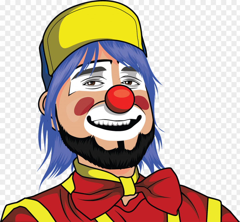Clown Comedian Cartoon PNG