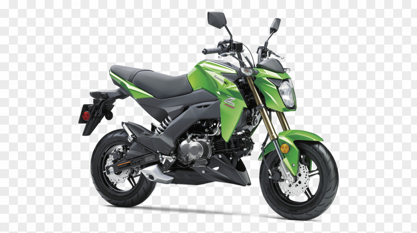 Kawasaki Z125 PRO Heavy Industries Motorcycle & Engine Z Series PNG
