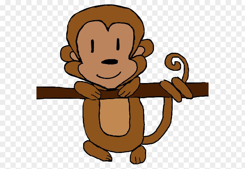Monkey Cartoon Drawing Line Art PNG