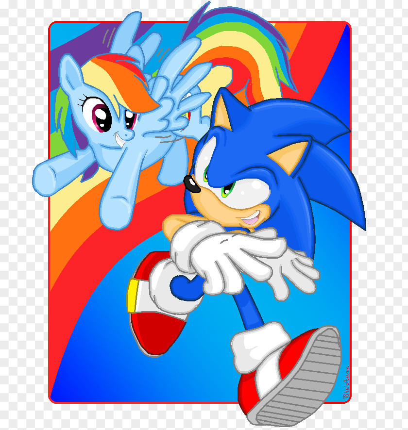 Rainbow Dash Sonic The Hedgehog 3 Tails My Little Pony: Friendship Is Magic Fandom PNG