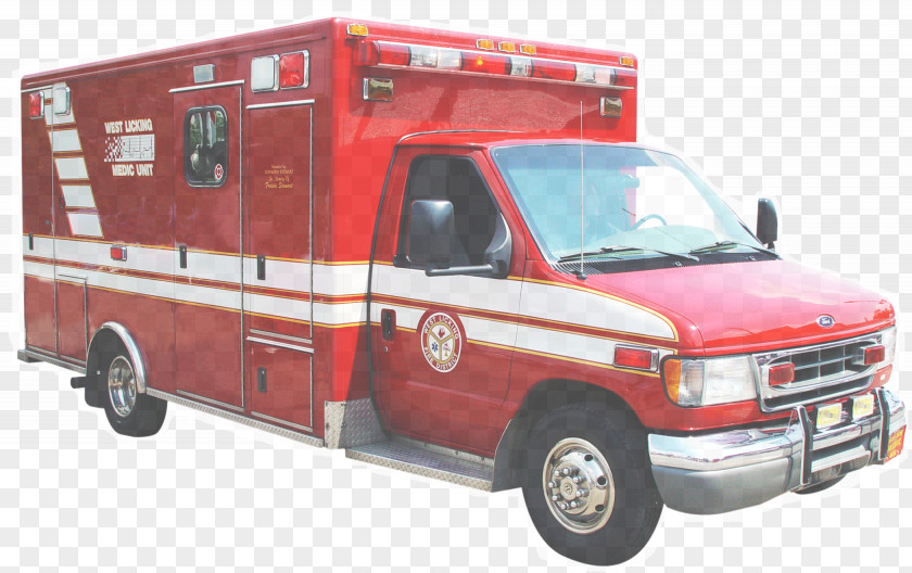 Van Service Vehicle Emergency Car Ambulance PNG