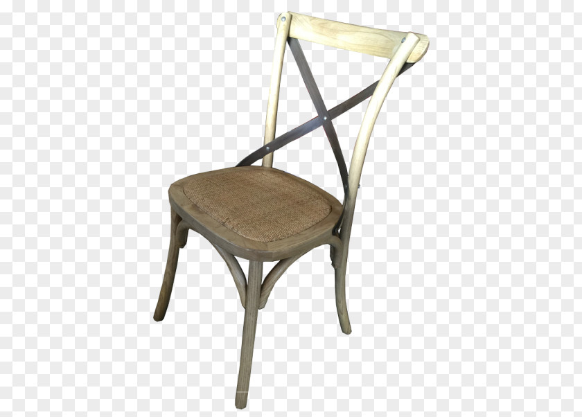 Wooden Cross Chair Wood Garden Furniture PNG