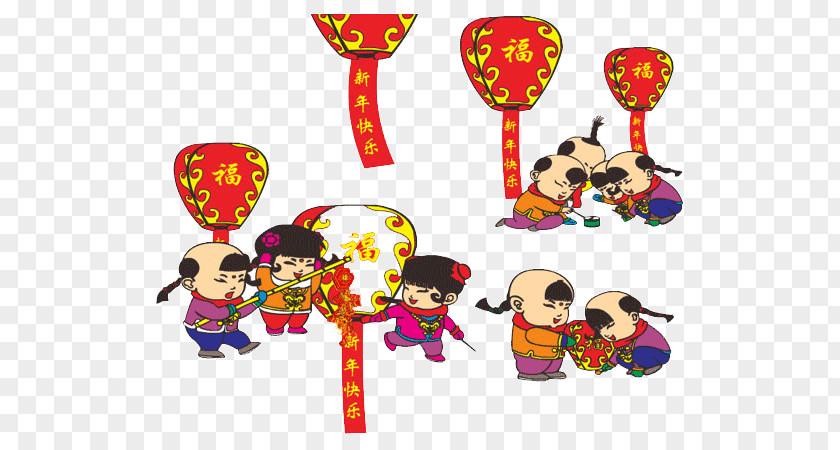 Chinese New Year Firecracker Download Papercutting PNG