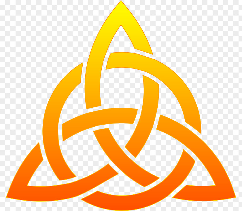 Knot Celtic Triquetra Stencil PNG