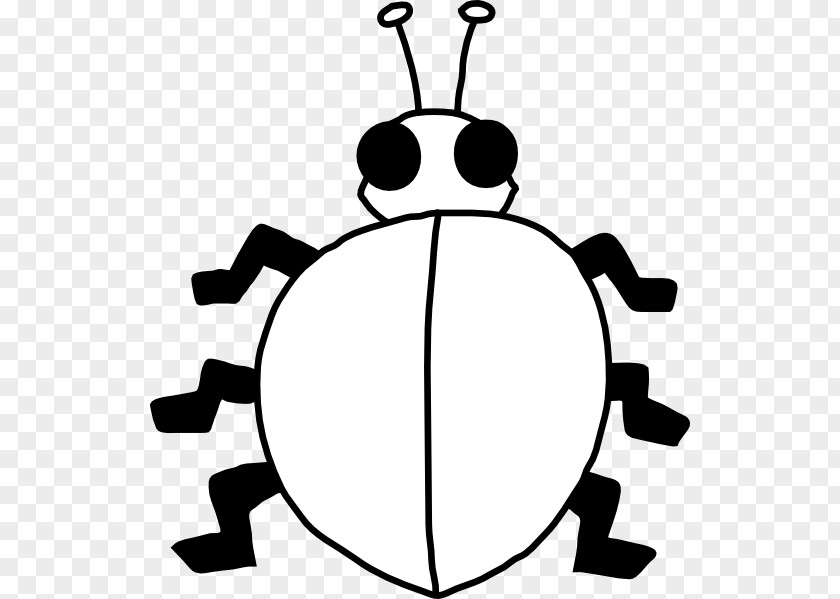 Ladybug Silhouette Cliparts Beetle Black And White Clip Art PNG