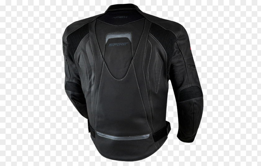 Leather Hoodie Jacket Motorcycle Accessories Riding Gear PNG