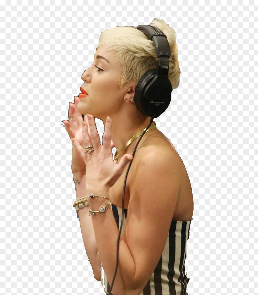 Miley Cyrus Microphone Email PNG