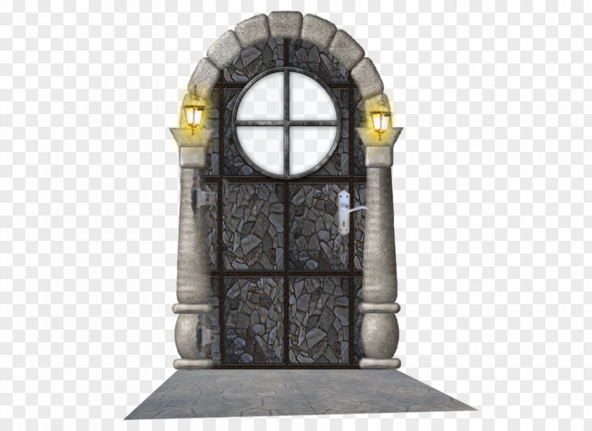 PARADİSE Fortified Gateway Door Clip Art PNG