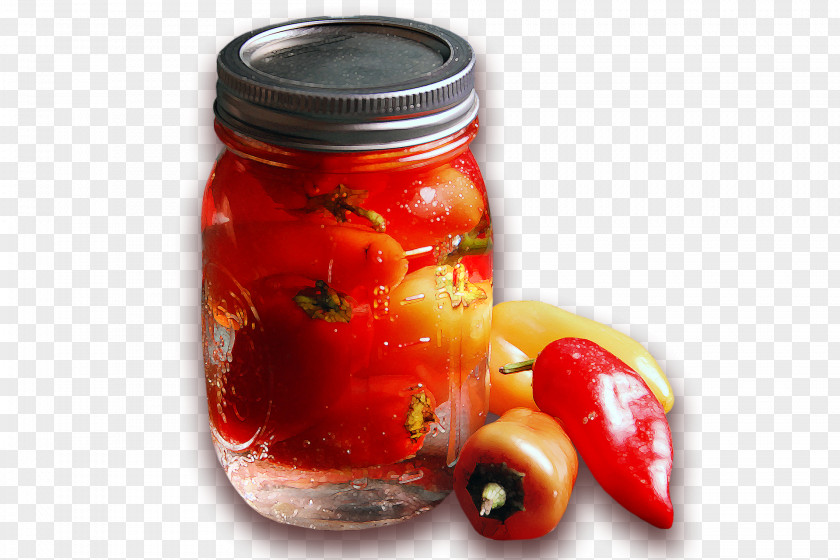Red Peppers Chutney Capsicum Annuum Tomato Vegetable Food PNG