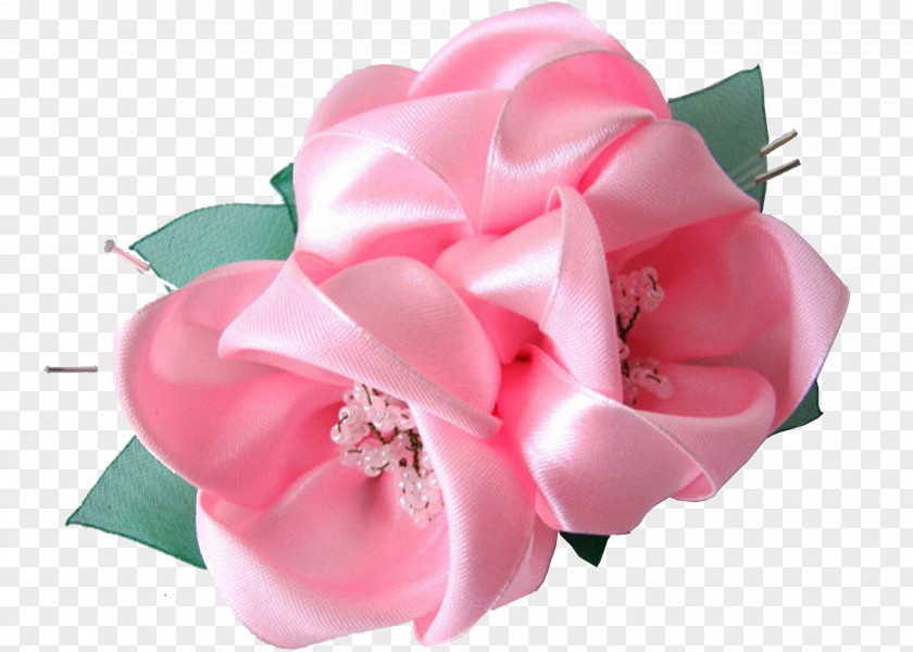 Bonnet Garden Roses Ribbon Flower Embroidery Petal PNG