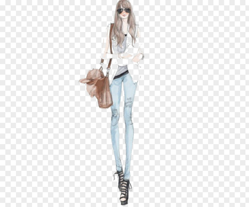 Chanel Fashion Illustration Drawing Design Sketch PNG