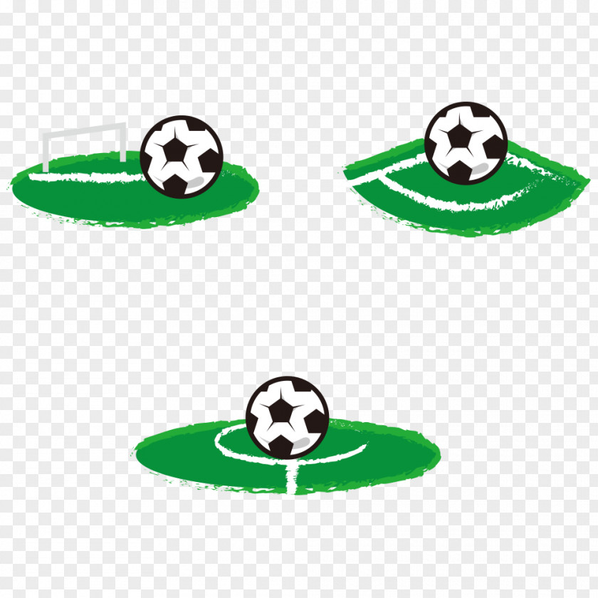 Football Field Pitch Corner Kick Illustration PNG