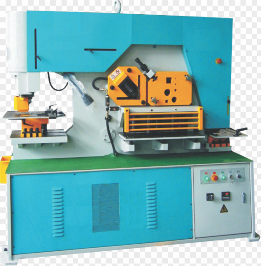 Ironworker Computer Numerical Control Punching Shearing Machine Tool PNG