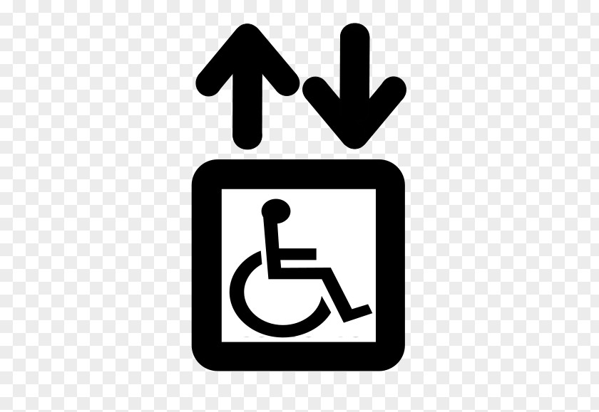 Printable Handicap Sign United States Department Of Transportation Elevator Clip Art PNG