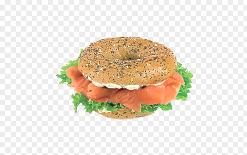 Bagelandcreamcheese Bagel Smoked Salmon Lox Donuts Burger PNG