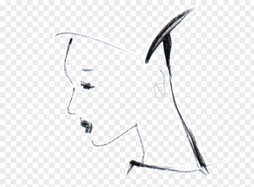 Eye Eyebrow Line Art Sketch PNG