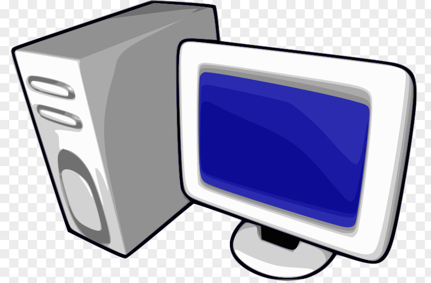 Laptop Desktop Computers Clip Art PNG