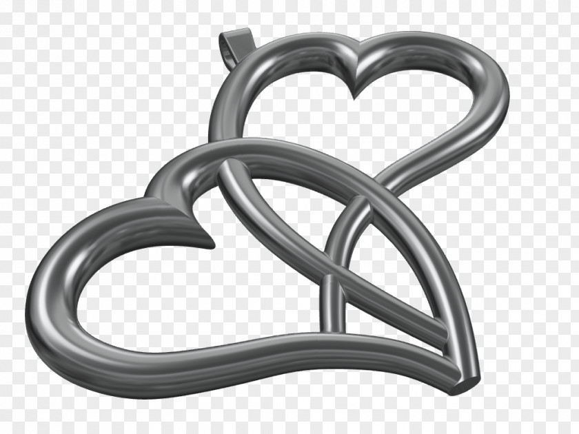 Metal Heart Symbol PNG