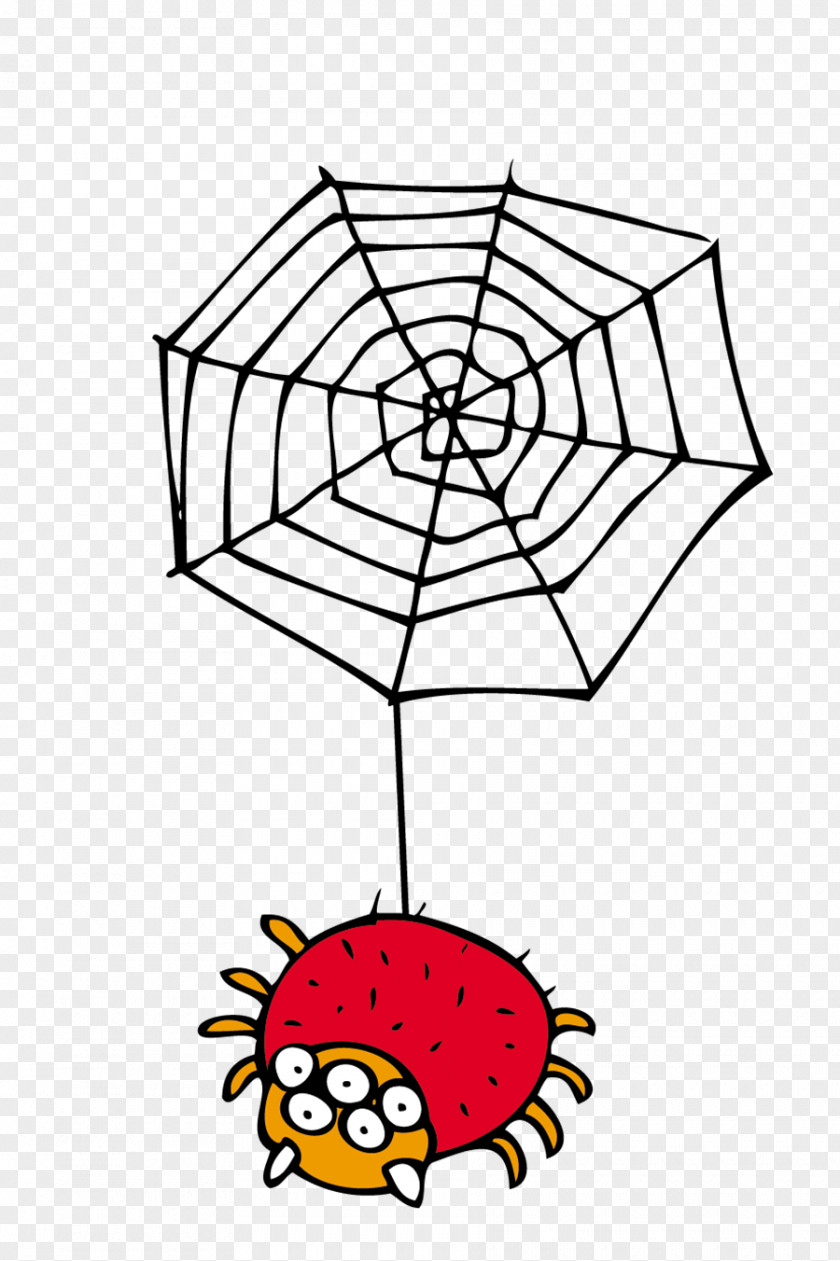 Spider Web Ant PNG