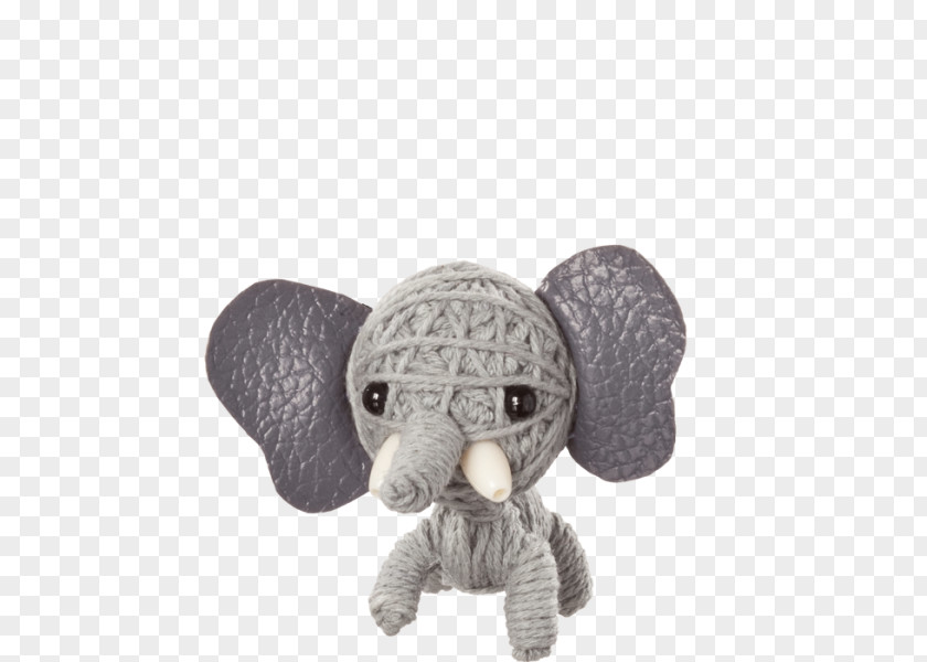 Voodoo Doll Black And White Indian Elephant Stuffed Animals & Cuddly Toys Plush Snout Figurine PNG